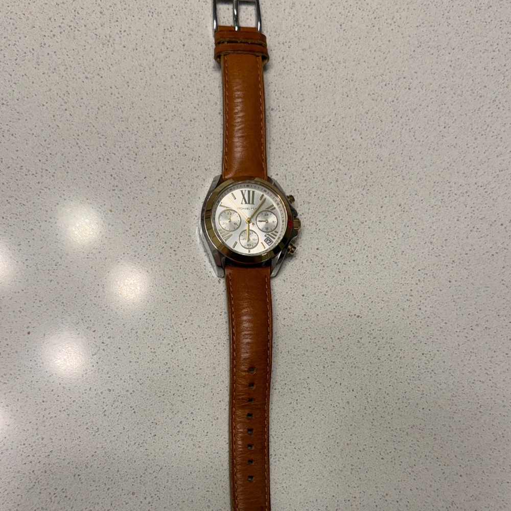 Michael Kors Brown and Silver Women's Watch